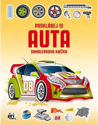 Poskládej si Auta – samolepková knížka