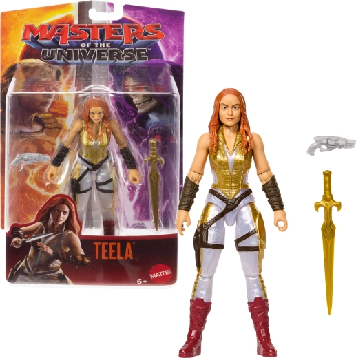 Mattel Masters of the Universe figurka Teela 13 cm s mečem a zbraní
