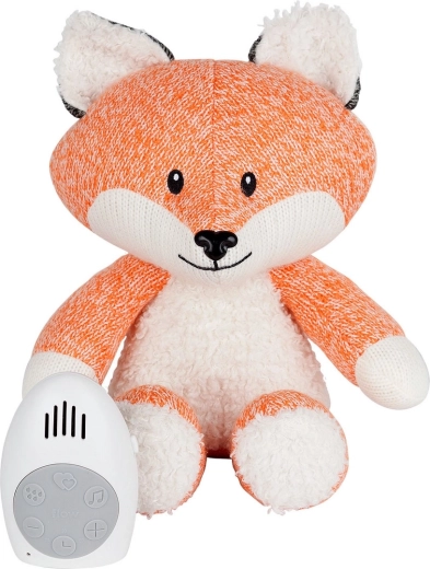 Flow hračka s tlukotem srdce Robin the Fox Orange - 1 kus