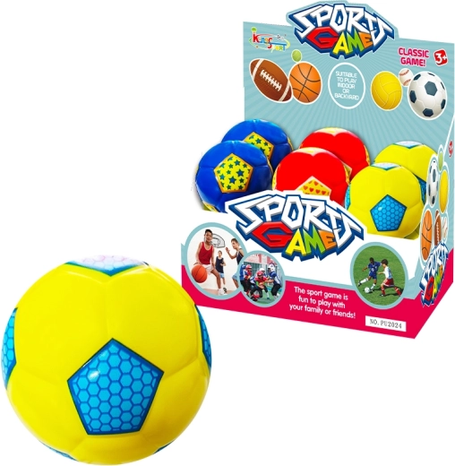 Míček fotbal 12,5 cm (měkká PU pěna) SPARKYS