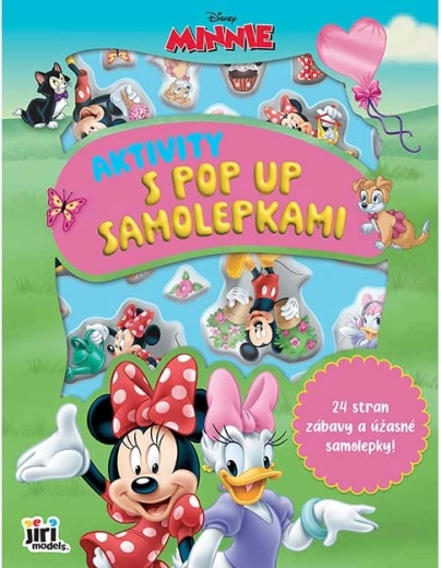 Aktivity s pop-up samolepkami Minnie