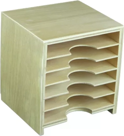 Komoda na uložení geometrických karet - 1 kus