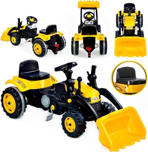 Šlapací traktor Woopie MaxTrac classic s přední lžící