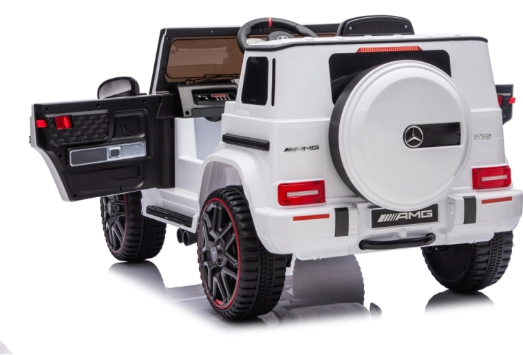 Elektrické autíčko Mercedes-AMG G63 lift, bílé