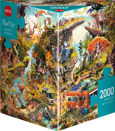 Heye puzzle Severské příběhy 2000 dílků