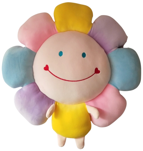 Polštář ve tvaru květiny 38 cm