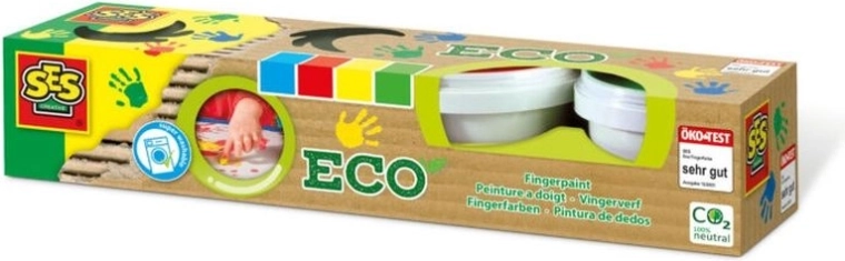 SES Eco prstové barvy 4 barvy