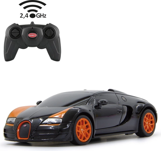 RC auto Bugatti Grand Sport Vitesse 1:24 černé