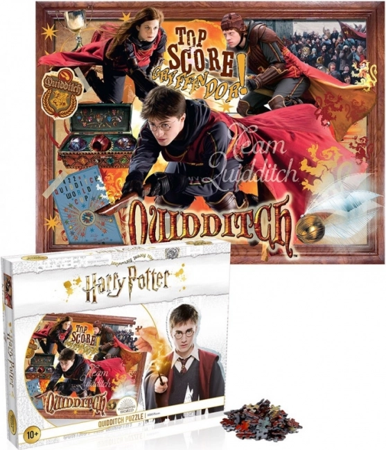 Puzzle HARRY POTTER Famfrpál 1000 dílků