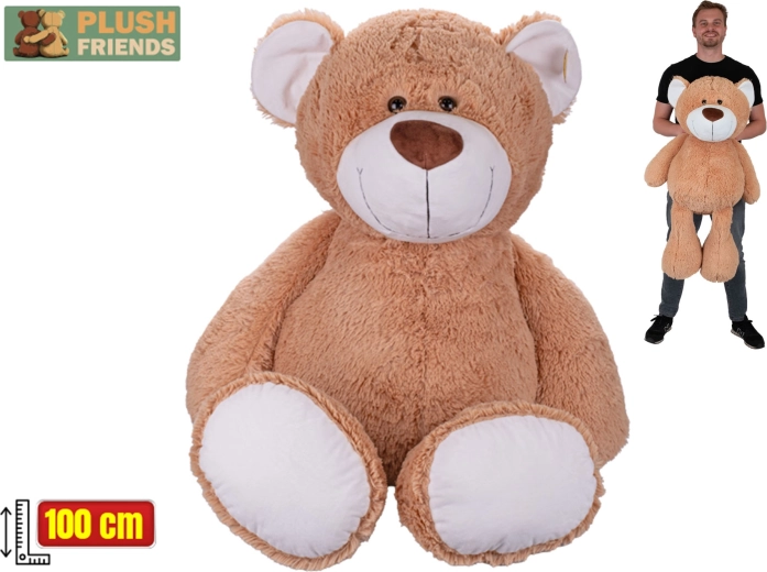 Plyšový medvěd Plush Friends 100 cm