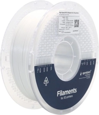 Filament PETG High Speed 1,75 mm, bílý, 1 kg