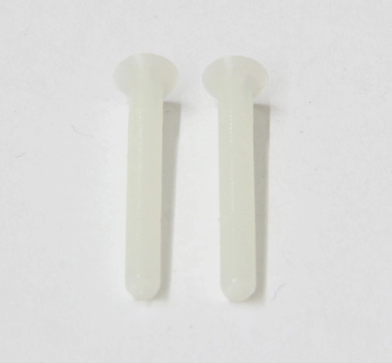 Zápustné polyamidové šrouby M3 × 25 mm, 10 kusů