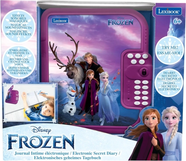 Elektronický tajný deník FROZEN od Lexibook