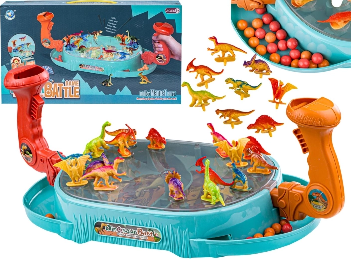Zručnostní hra vojna dinosaurů dinosaur battle game (zbij dinozaura)