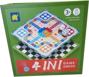 Magnetická sada her 4 v 1 pro děti