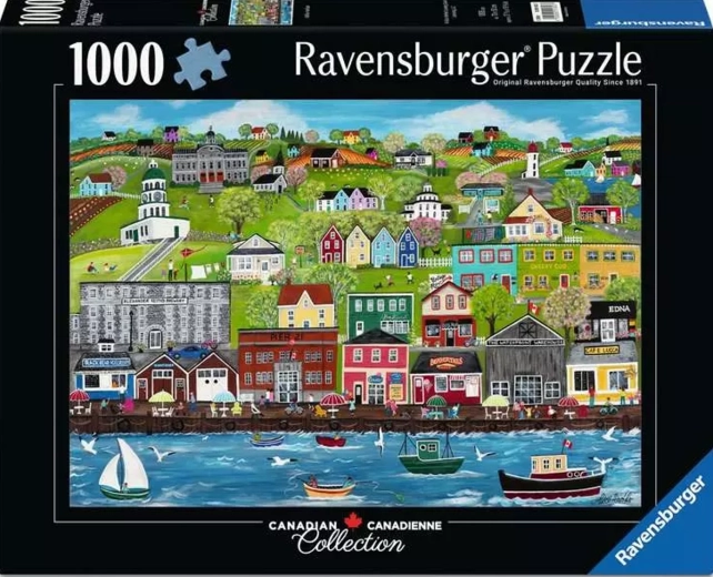 Ravensburger puzzle Canadian Collection: Halifax Harbour 1000 dílků