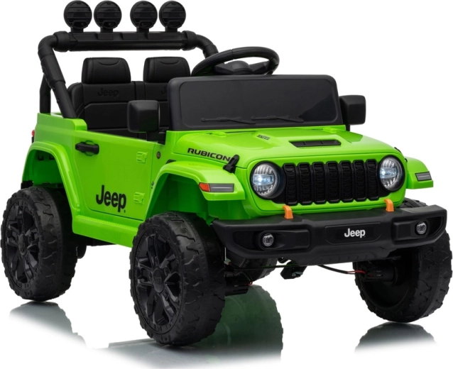 Jeep Rubicon elektrické autíčko 24 V zelené