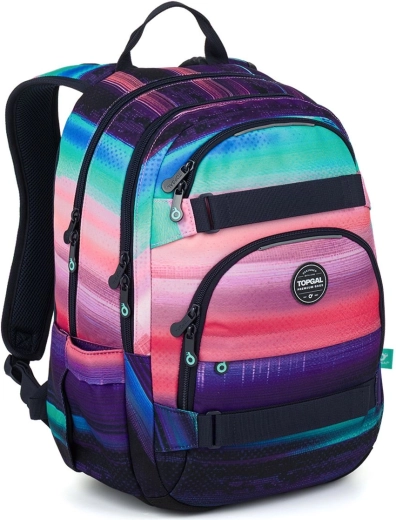 Topgal studentský batoh VIKI barevný gradient