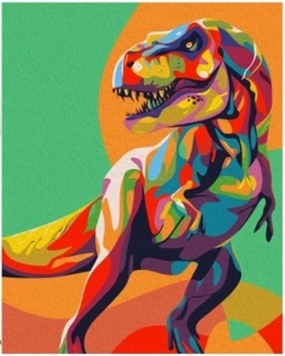 Diamantové malování Tyrannosaurus 30 × 40 cm