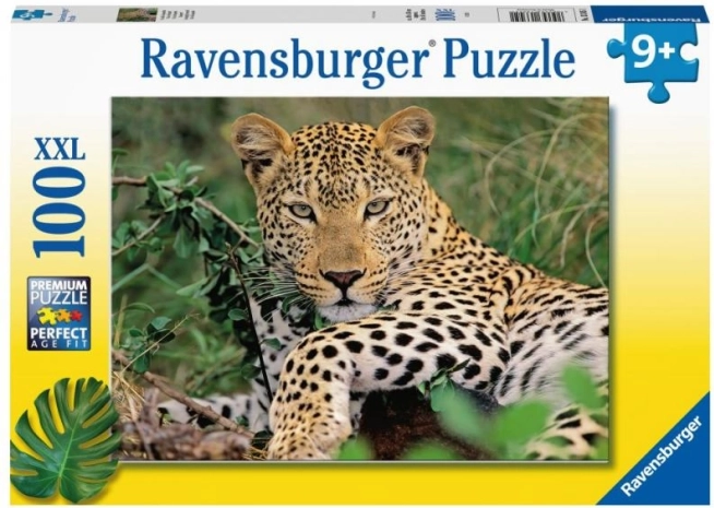 Puzzle RAVENSBURGER leopard – 100 dílků