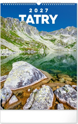 Nástěnný kalendář Notique Tatry 2027 33 × 46 cm