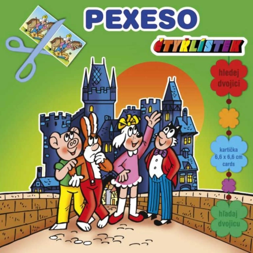 Akim pexeso Čtyřlístek maxi kartičky