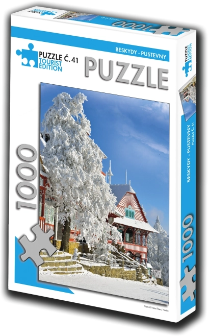 Turistická edice puzzle Beskydy, Pustevny 1000 dílků