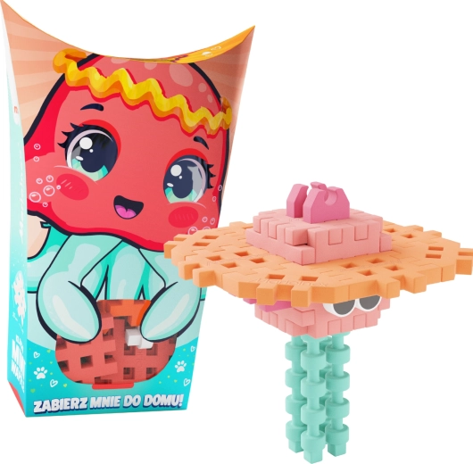 Stavebnice Mini Waffle Pocket Pets – Medúza
