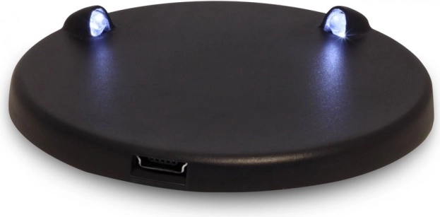 Metal Earth svítící LED podstavec modré světlo