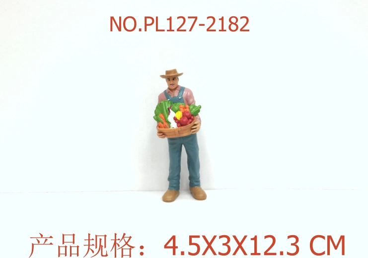 Figurka farmáře 12,3 cm - 1 kus
