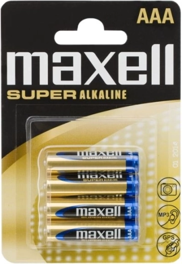 Super alkalické mikrotužkové baterie AAA LR03 XL, 4 ks