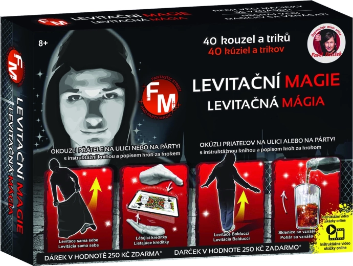 Škola kouzel – levitační magie se 75 triky + dárek