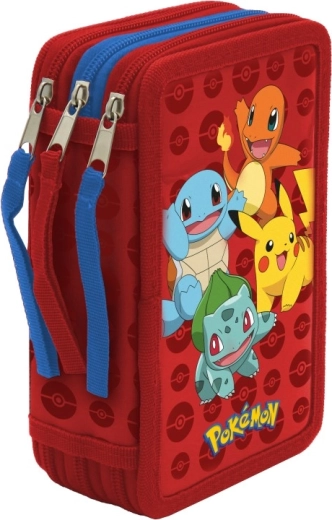 Pokémon třípatrový plněný penál