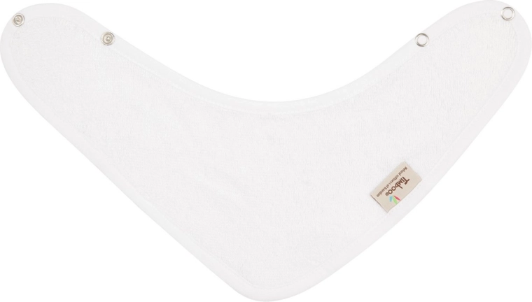 Timboo bandana bryndák bílý 36 × 22 cm