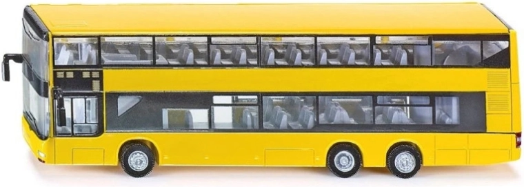 Siku Super dvoupatrový autobus MAN 1:87