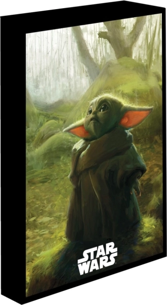 Svítící LED obraz 30 × 40 cm STAR WARS