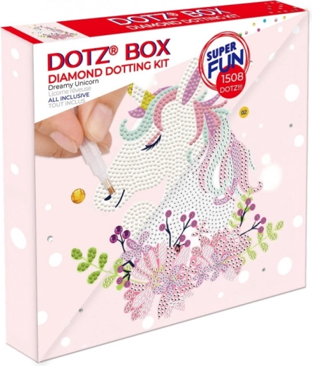 Diamond Dotz jednorožec dreamy – sada na diamantové malování