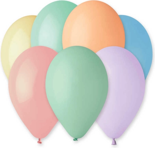 Gemar pastelové latexové balónky 26 cm – sada 10 ks