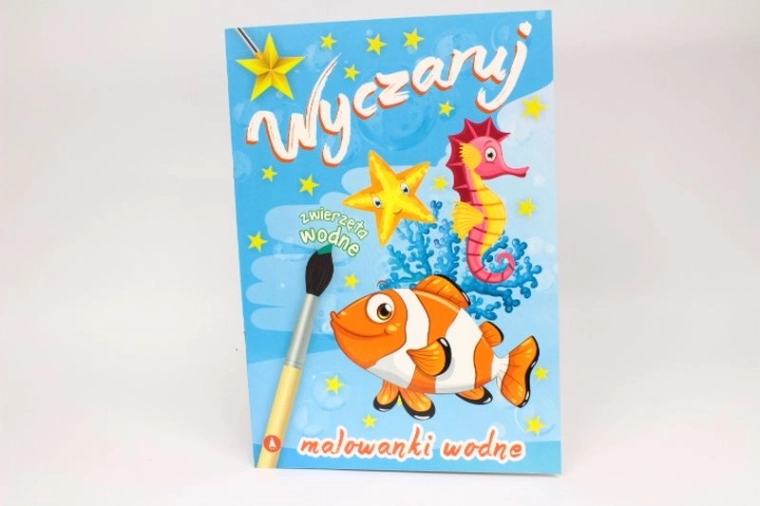 Wyczaruj zwierzęta wodne – vodní omalovánky