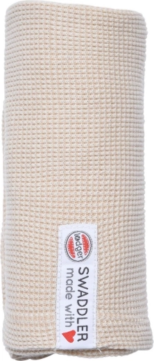 Lodger látková plena swaddler ciumbelle ivory 70 × 70 cm