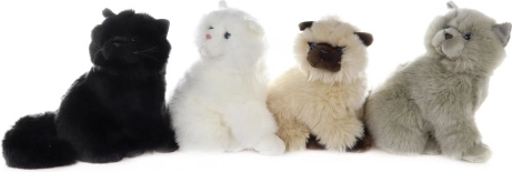 Plyšová kočka 28 cm