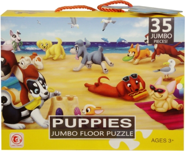 Podlahové puzzle XL 35 dílků s uchem