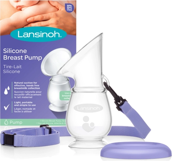 LANSINOH silikonový kolektor mateřského mléka