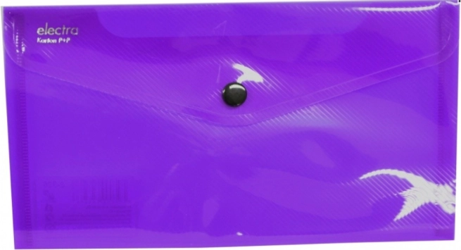 Psaníčko s drukem DL fialové