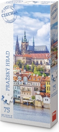 Dino panoramatické puzzle turistická edice Česko – Pražský hrad (75 dílků)