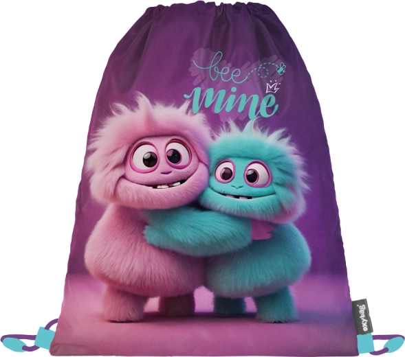 OXYBAG sáček na cvičky Monster 30 × 37 cm