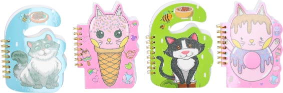 Notes s kroužkovou vazbou nelinkovaný 9,5x13 cm 50 stran