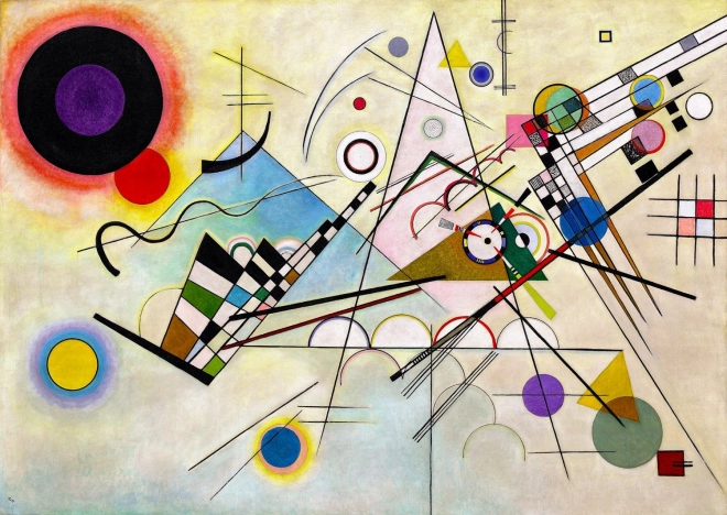 Puzzle Vassily Kandinsky – Kompozice VIII 1000 dílků