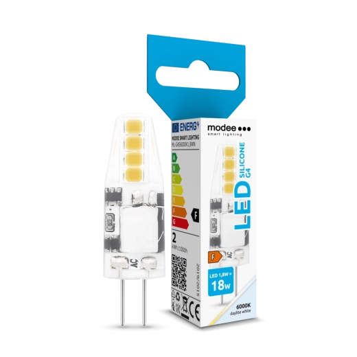 Modee LED žárovka G4 1,8 W studená bílá 12 V