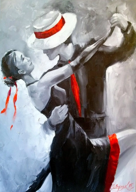 Užijte si puzzle Naše tango 1000 dílků